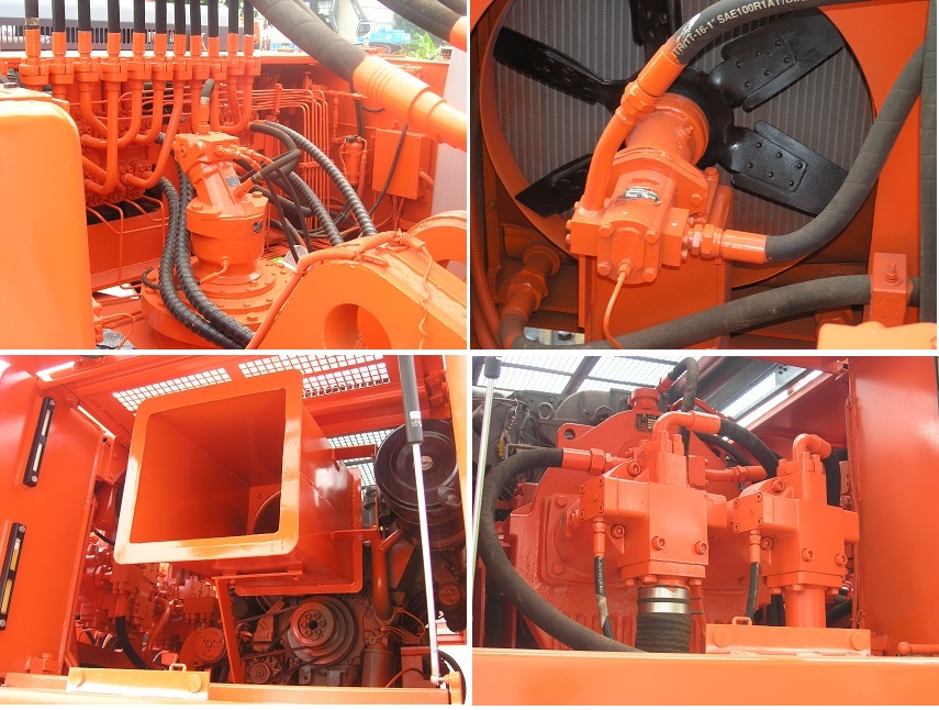 挖掘機、抓鋼機、抓料機、報廢汽車拆解機配件